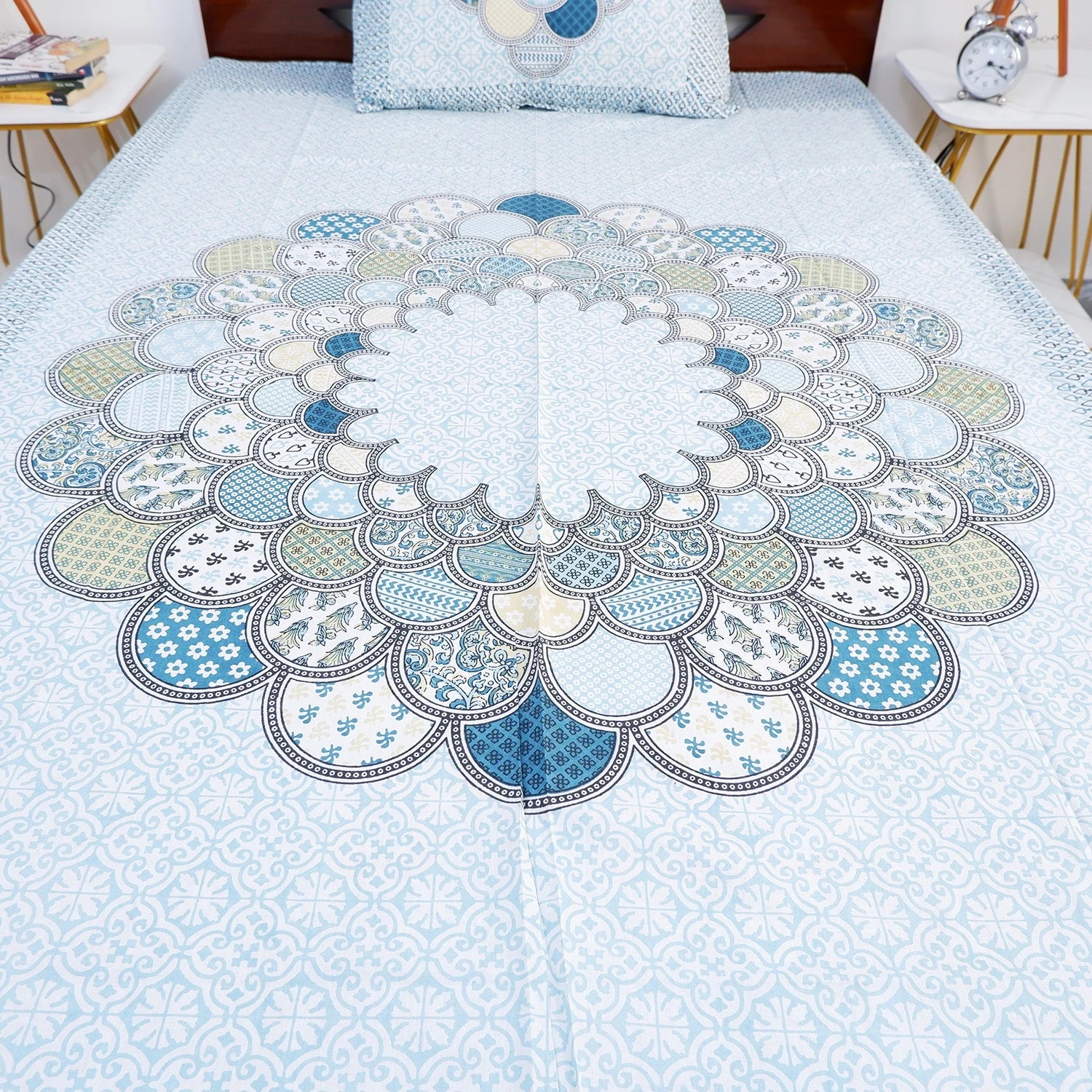 100% Pure Cotton Bed Sheet | Sana